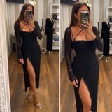 dress venere - NERO