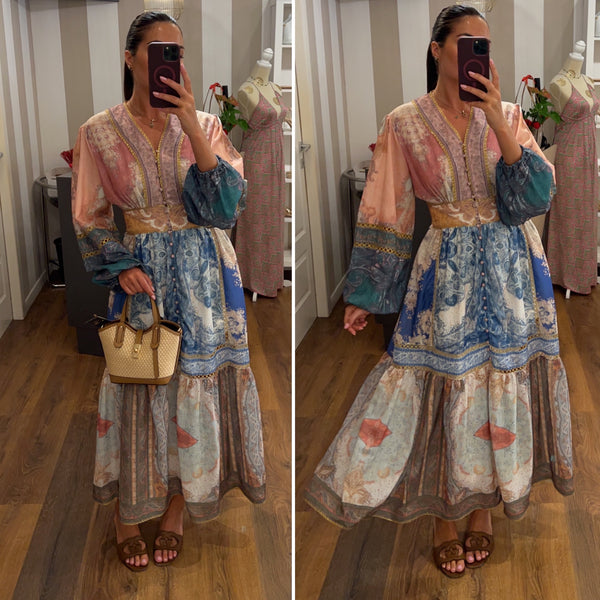 dress melanie - MULTICOLOR
