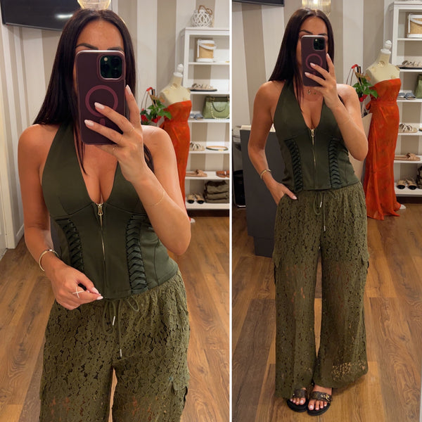 pantalone heidi - VERDE