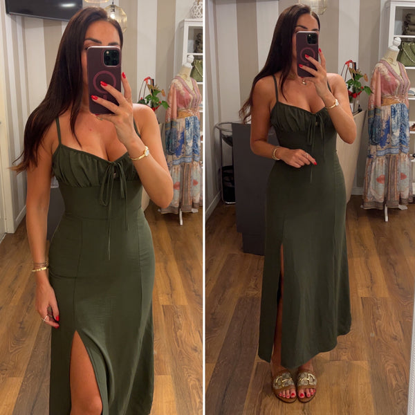 dress carola - VERDE