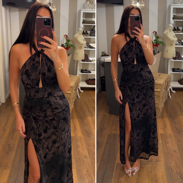 dress dafne - NERO