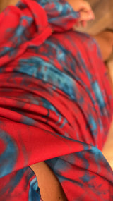 dress alis - ROSSO