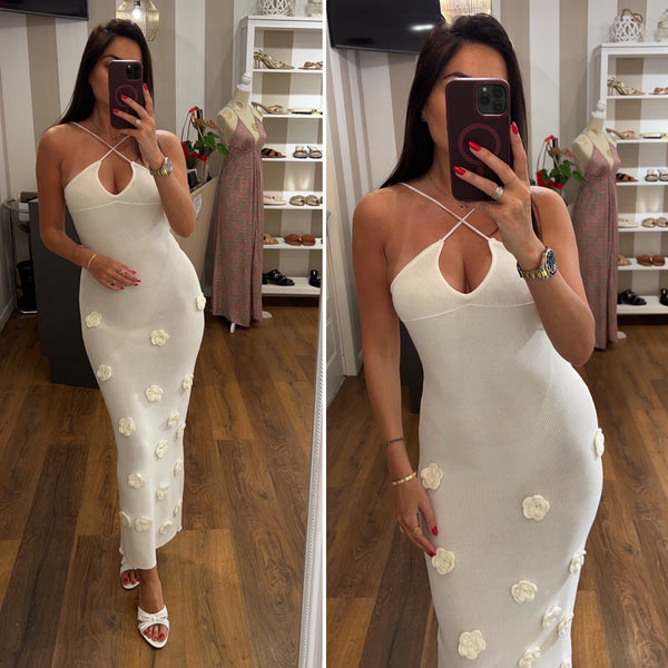 dress rosalia - BIANCO
