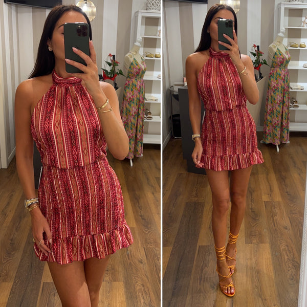dress jasmine - ROSSO