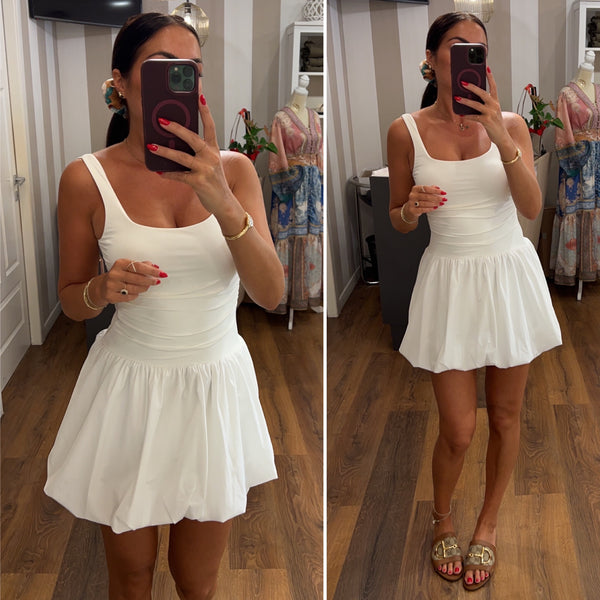 dress ballerina - BIANCO