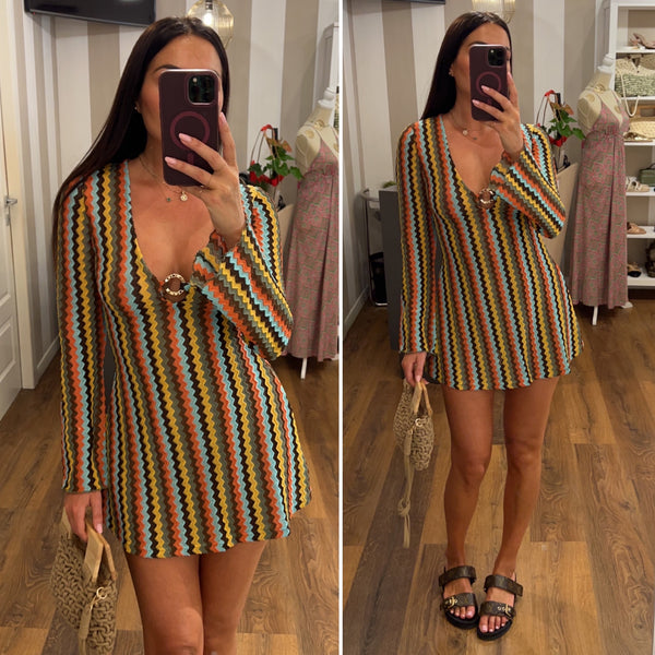 minidress marbel - khaki