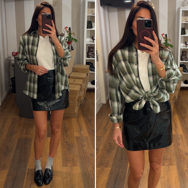 camicia may - VERDE