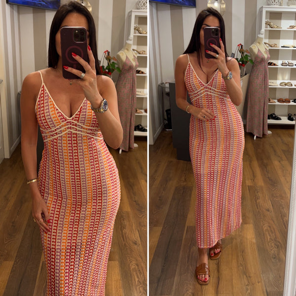 dress valentina - FUCSIA