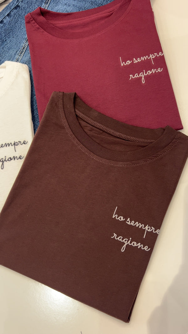 "ho sempre ragione" - CAFFE