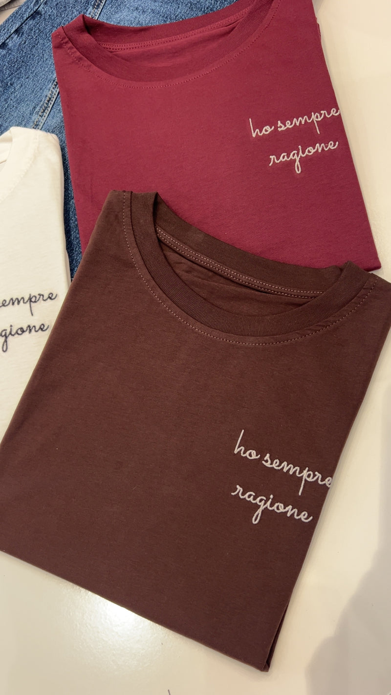 "ho sempre ragione" - CAFFE
