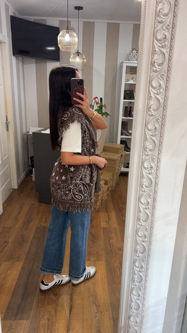 gilet texas - CHOCO