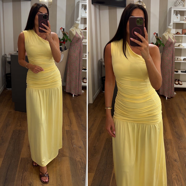 dress claire - GIALLO