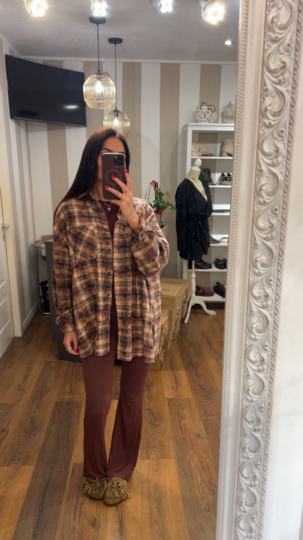 camicia pumpkin - BORDO