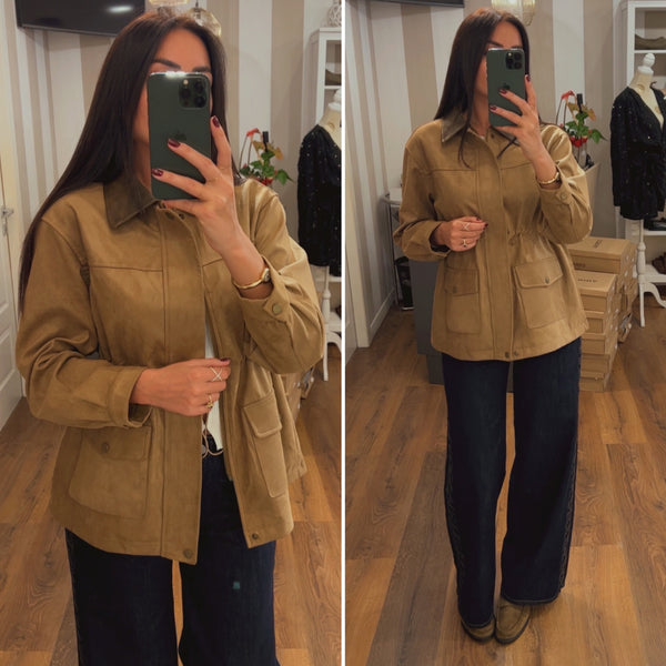 giacca boston - CAMEL