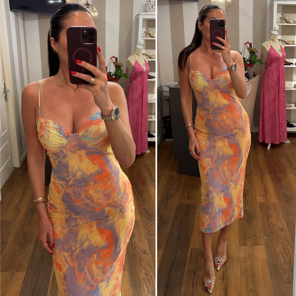 dress summer - GIALLO