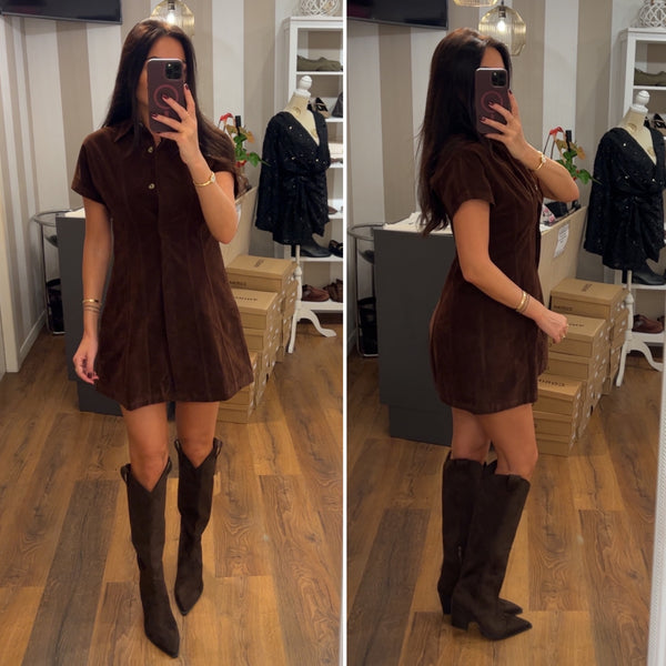 dress kyra - CHOCO