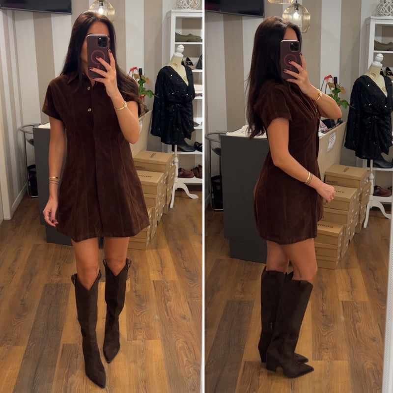 dress kyra - CHOCO