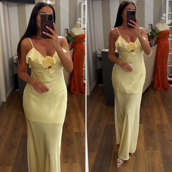 dress rosalia - GIALLO