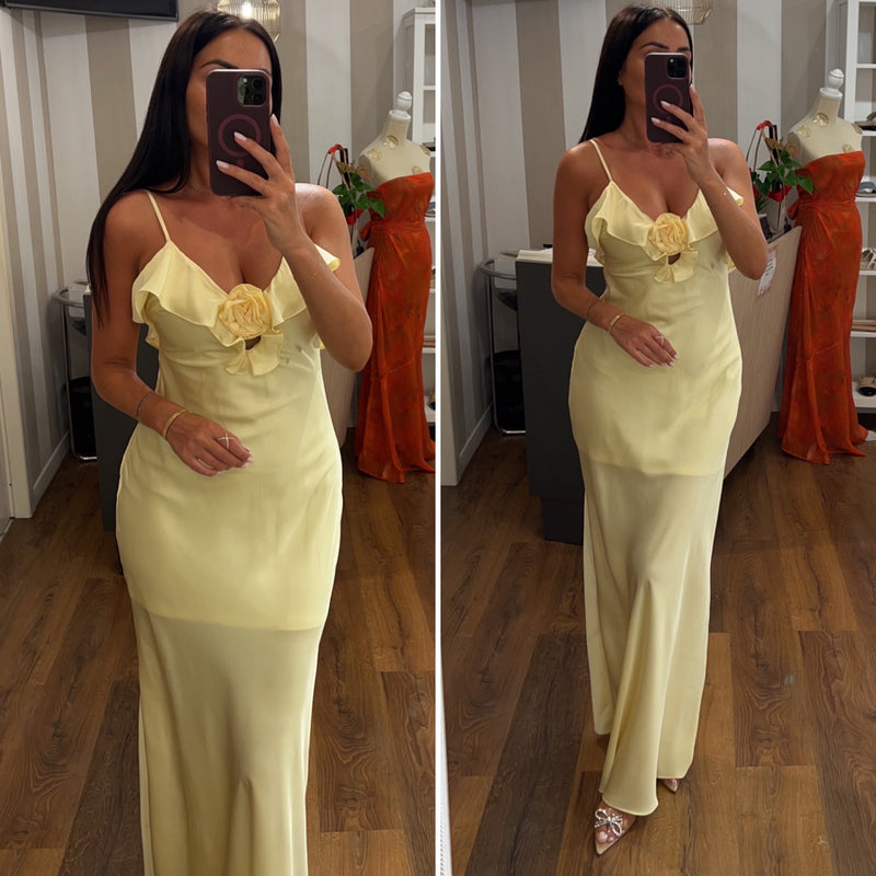 dress rosalia - GIALLO