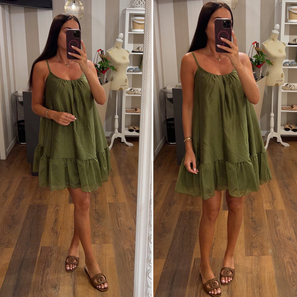dress lia - VERDE