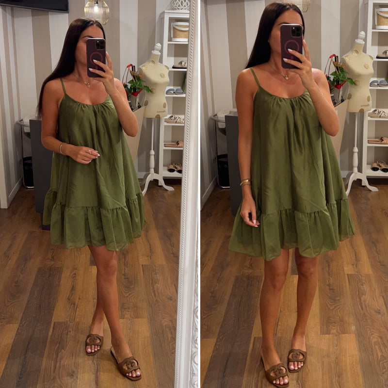 dress lia - VERDE