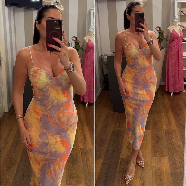 dress summer - GIALLO