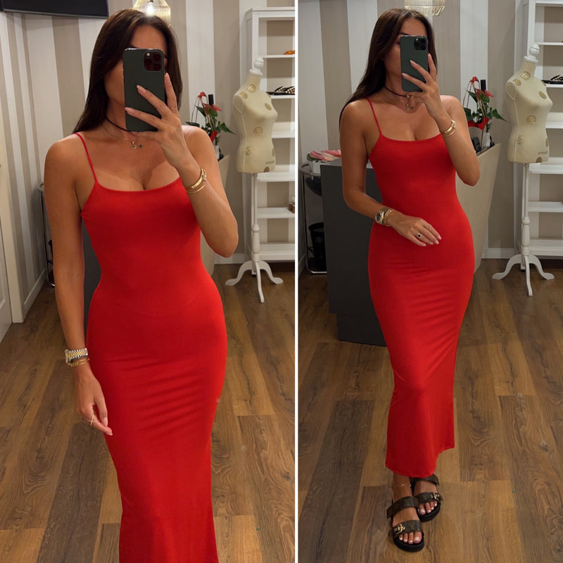 dress kim - ROSSO