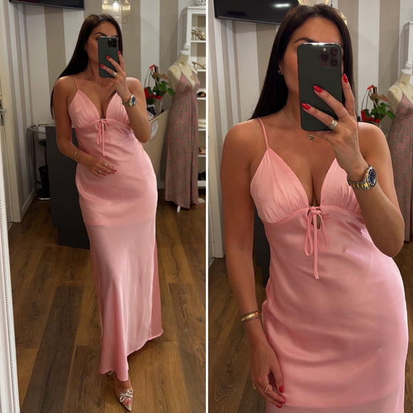 dress saten - ROSA