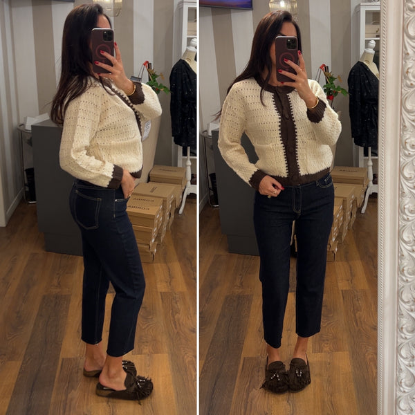 denim mom - DENIM BLU