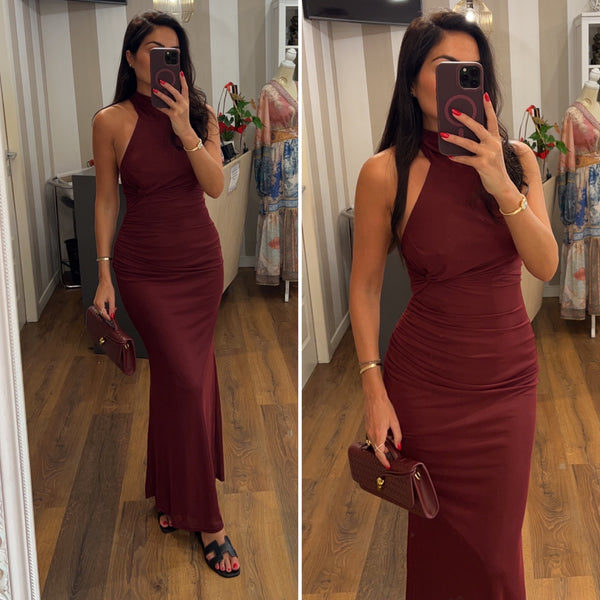 dress miura - vino