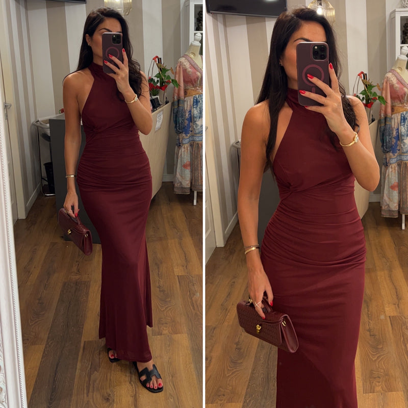 dress miura - vino
