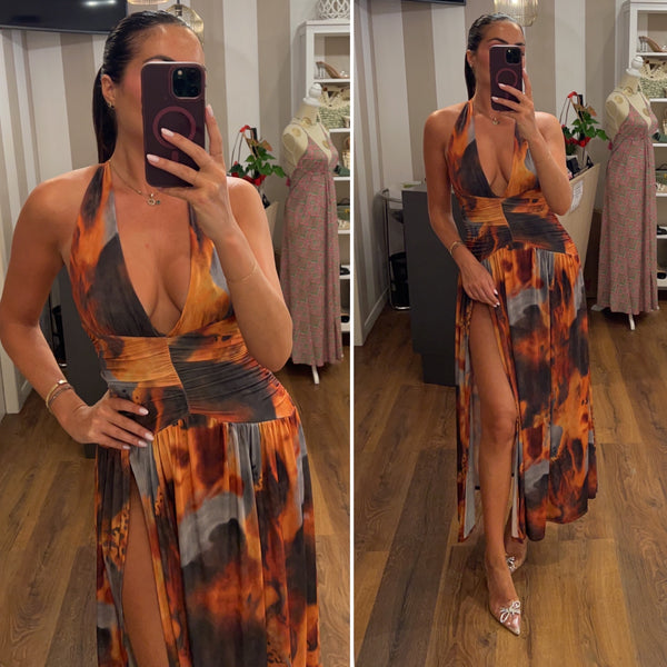 dress sauvage - CARAMEL
