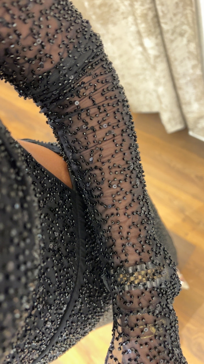 dress venere - NERO