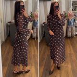 dress venice pois - CHOCO