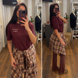camicia pumpkin - BORDO