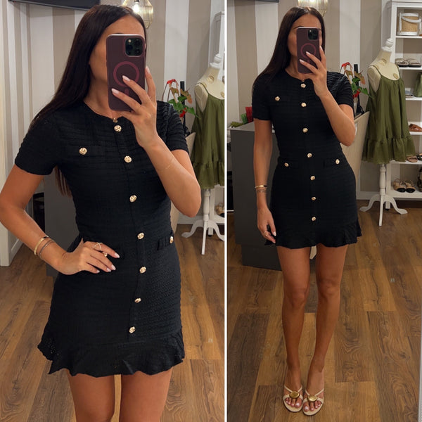 dress clio - NERO