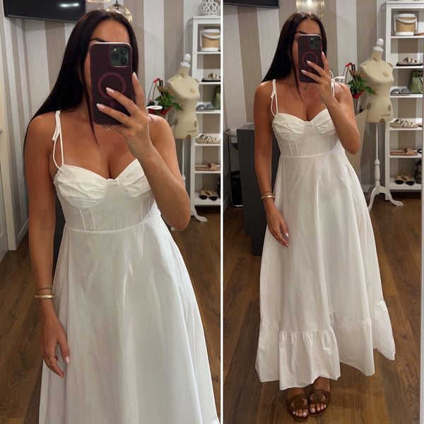 dress lena - BIANCO