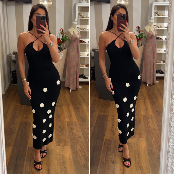 dress rosalia - NERO
