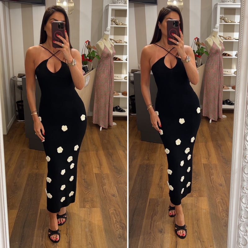 dress rosalia - NERO