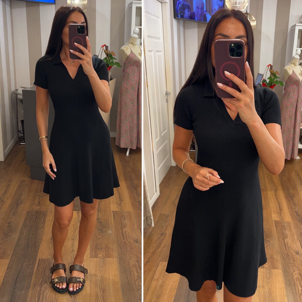 dress costine - NERO