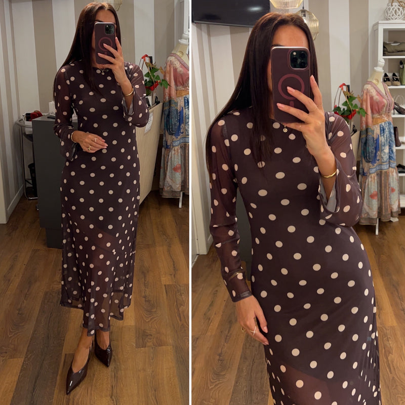 dress venice pois - CHOCO
