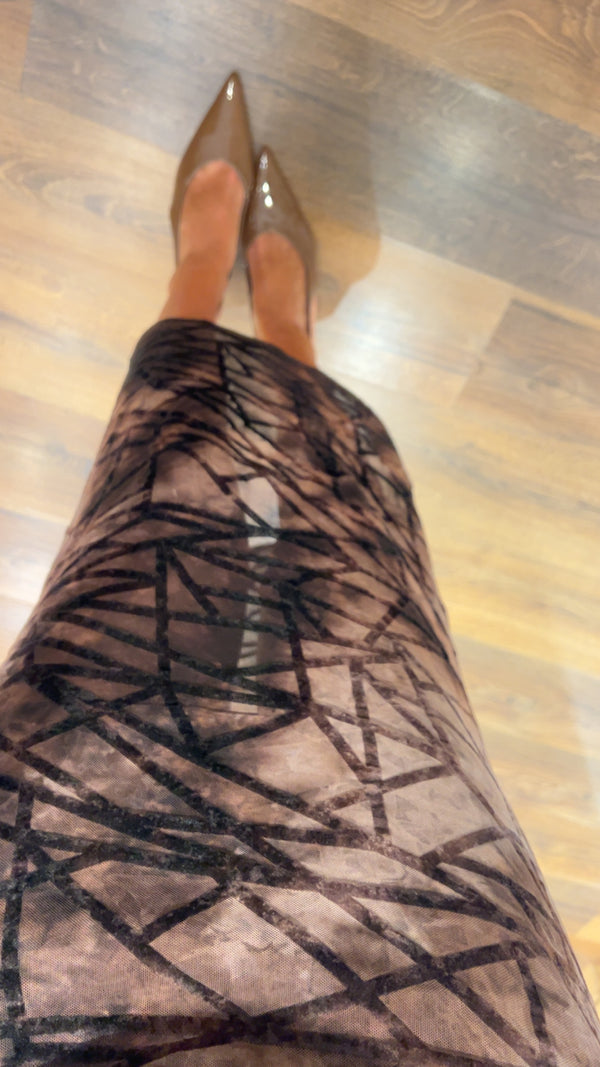 dress autumn - CHOCO