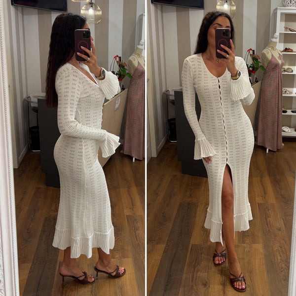 dress kyle - BIANCO
