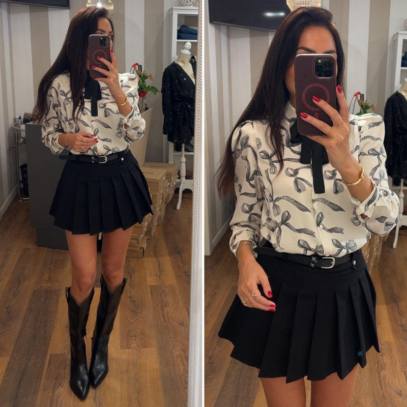 blusa paloma - BIANCO