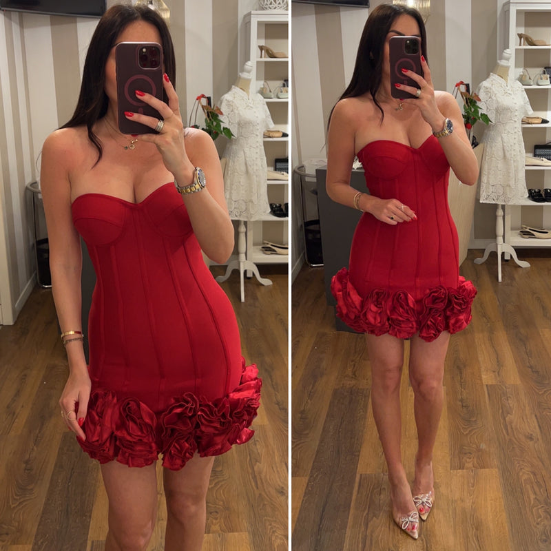dress roses - ROSSO