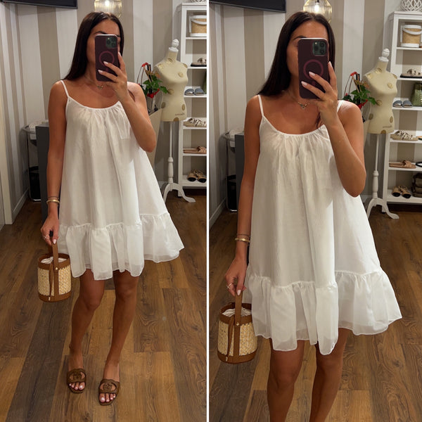 dress lia - BIANCO