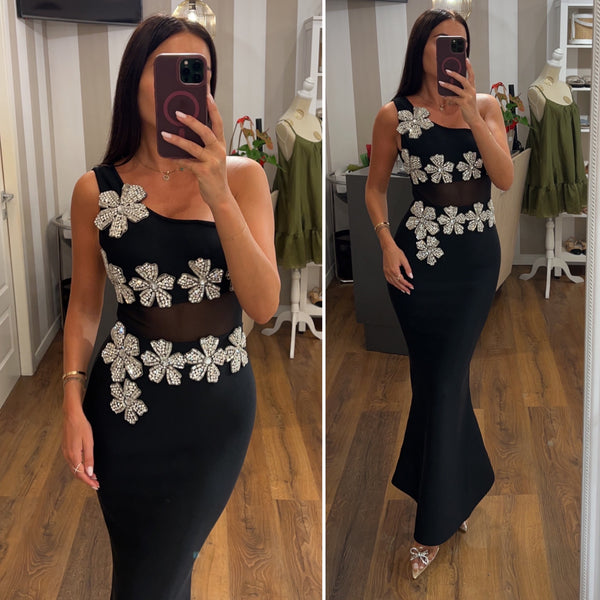dress jolie - NERO