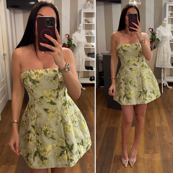 dress camille - VERDE