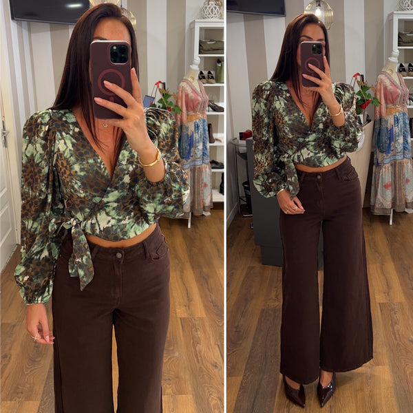 blusa jungle - VERDE