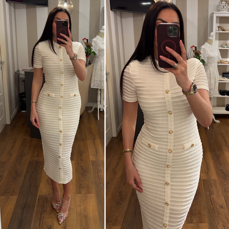dress milena - PANNA